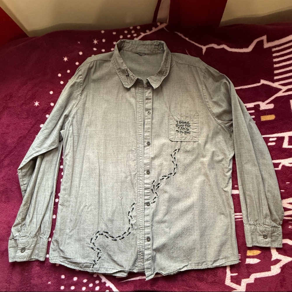 Harry Potter Marauder’s Map Button Shirt BoxLunch
